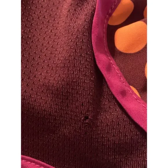 Nike Dri - Fit Purple & Orange Striped & Polka Dot Active Wear Shorts Women's XS - Picture 11 of 11